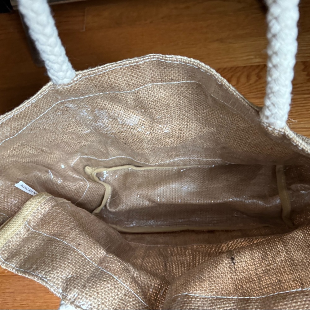 Trader Joe's Jute Tote Bag - Picture 6 of 6